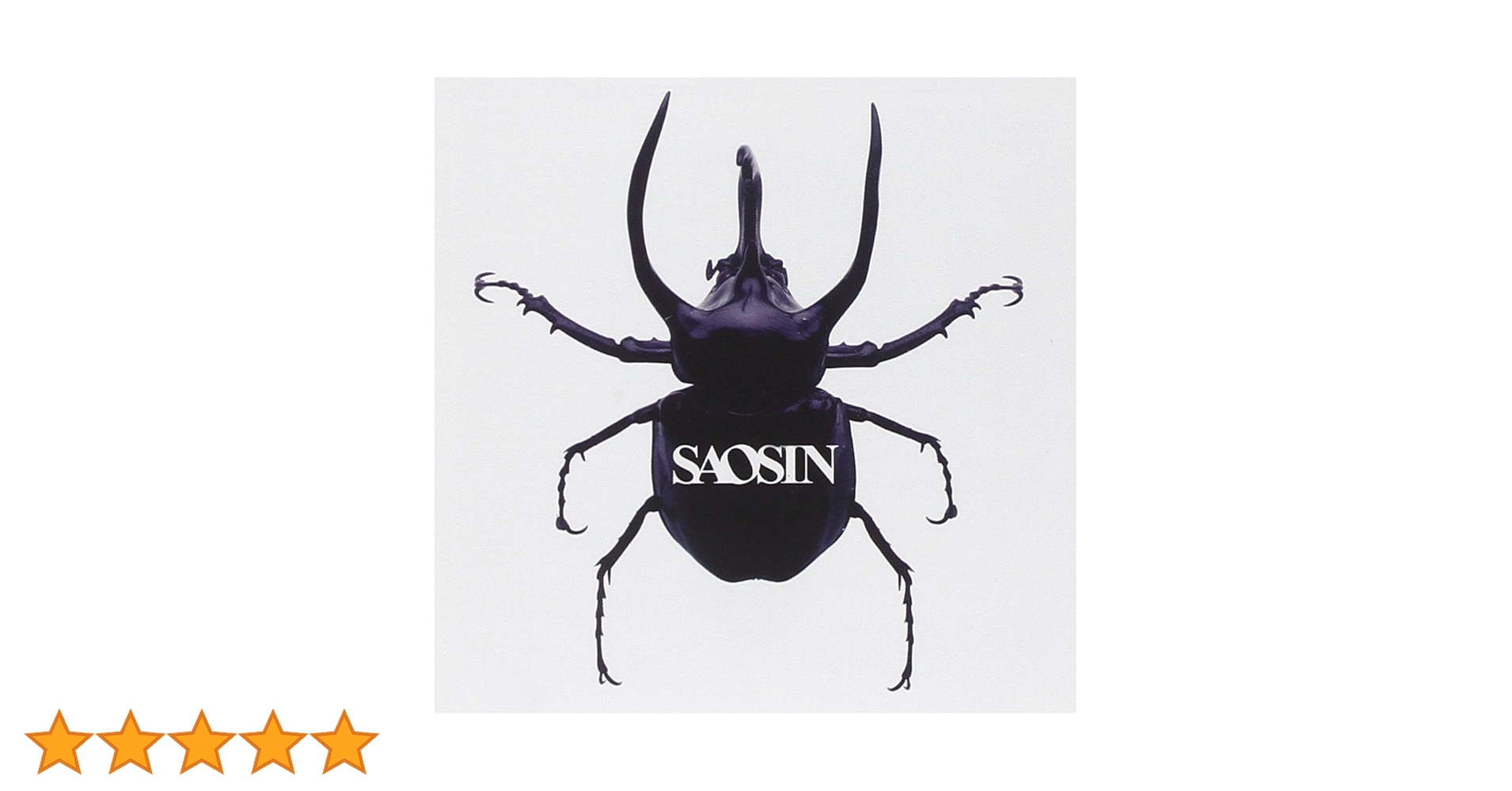 SAOSIN レコード　S/T カブトムシ　スクリーモ　メタルコア SAOSIN レコード S/T カブトムシ スクリーモ メタルコア